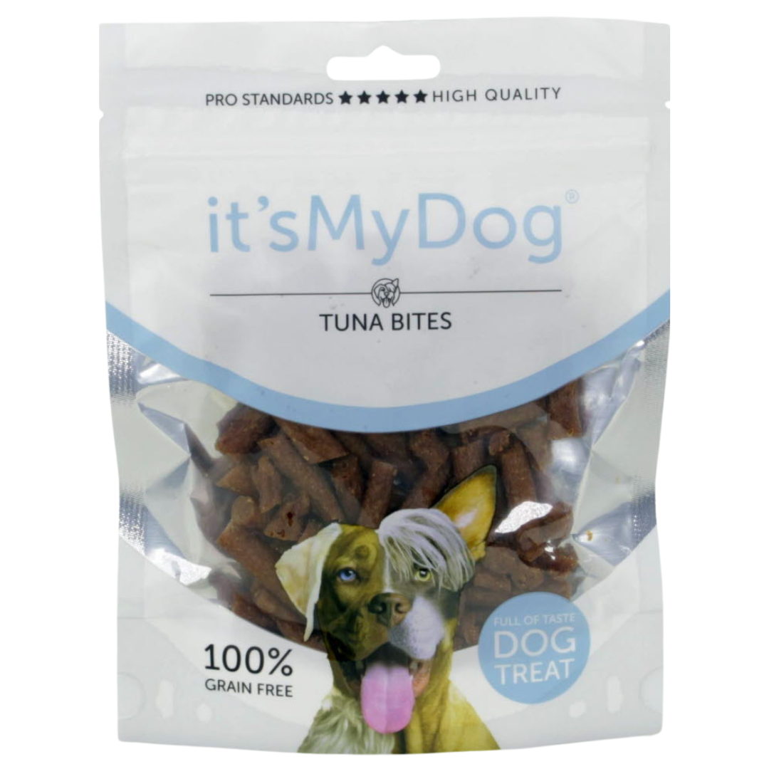 It`s My Dog лакомство за кучета, хапки с риба тон, 85 г