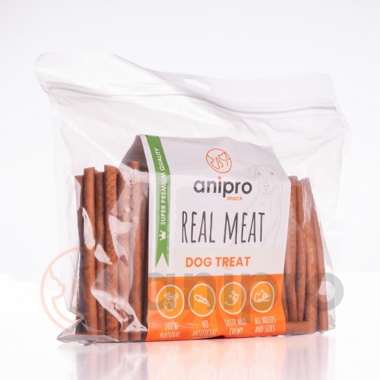anipro Real Meat - лакомство за кучета, меки солети с пилешко, 1 кг - Image 2