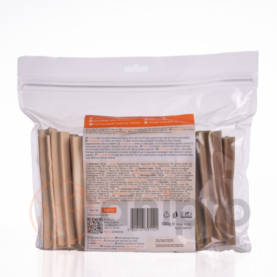 anipro Real Meat - лакомство за кучета, дентални пръчки, 12.5 см, 1 кг - Image 2