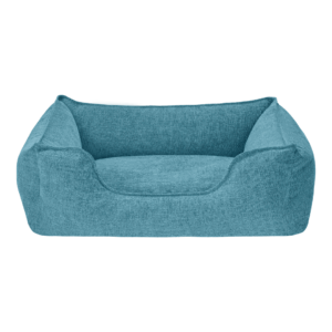 Pet Comfort Alpha легло за кучета и котки, луксозна дамаска, тюркоаз, S, 50х60 см