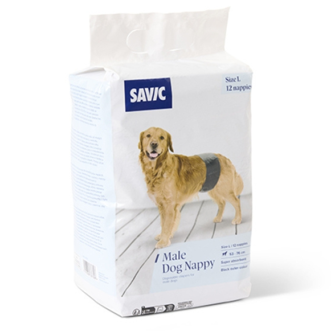 Savic Male Nappy мъжки памперс L, 12 бр./оп