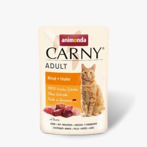 Carny Pouch Adult говеждо + пиле 85 г