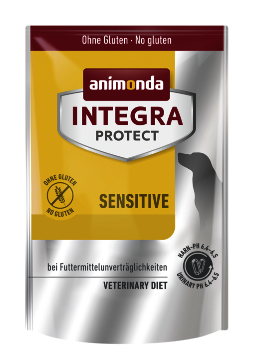 Integra Protect Dog Sensitive – лечебна храна за кучета с хранителна непоносимост, 700 г