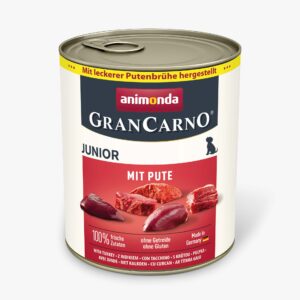 GranCarno Dog Junior храна за малки кученца с пуешко, 800 г