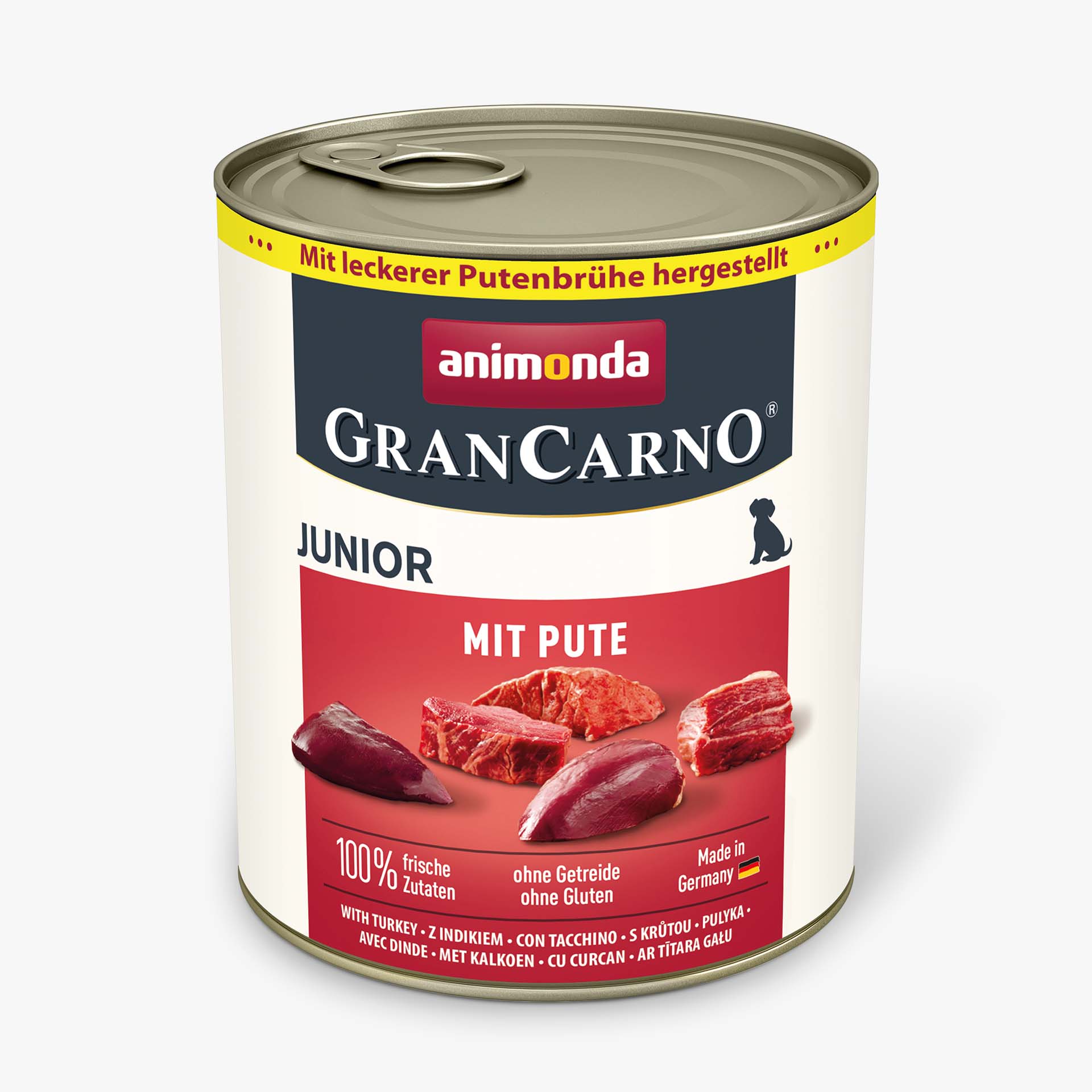 GranCarno Dog Junior храна за малки кученца с пуешко, 800 г