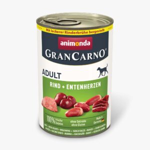 GranCarno® Adult телешко и патешки сърца, 400 г