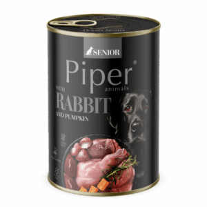 Piper Senior за възрастни кучета със заек и тиква, 400 г