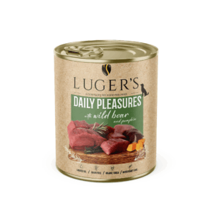Luger`s Dog храна за кучета с глиган и тиква, 800 г, 6 бр./стек