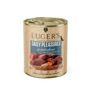 Luger`s Dog храна за кучета с еленско и моркови, 800 г, 6 бр./стек