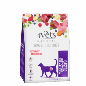 4vets Cat Natural суха храна за котки със стомашно чревни проблеми,1 кг