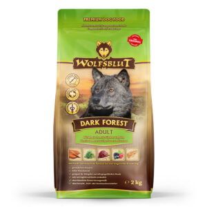 Wolfsblut Dark Forest Adult суха храна за кучета с дивечово месо и сладки картофи, 2 кг