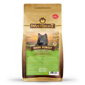 Wolfsblut Dark Forest Small Breed суха храна за дребни породи кучета с дивечово месо и сладки картофи, 2 кг