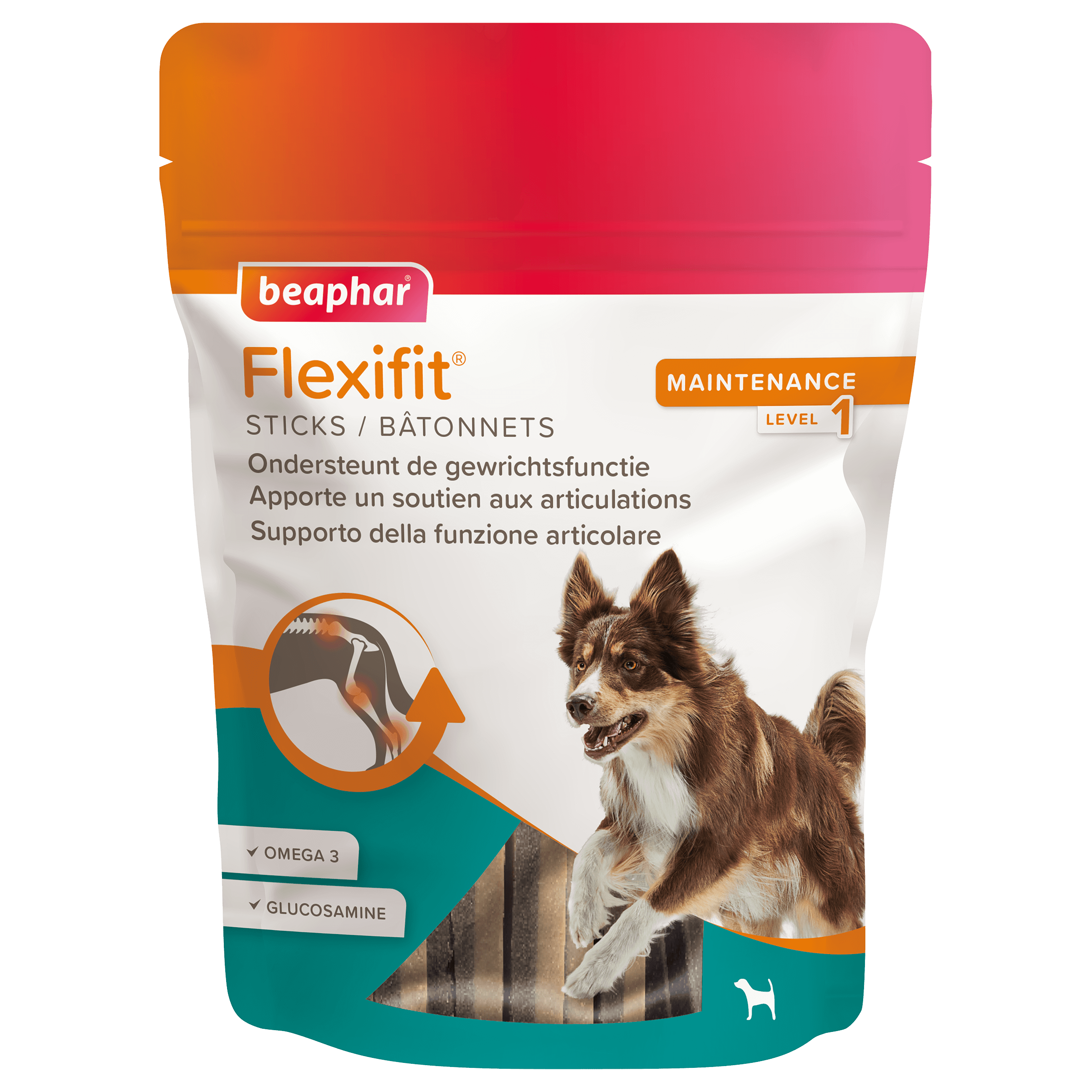 Beaphar Flexifit sticks пръчици за здрави стави за кучета, 175 г