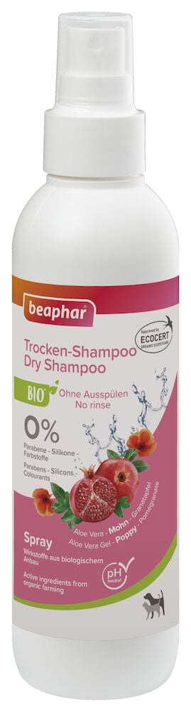 BIO Dry Shampoo 200 мл - сух шампоан с био мак, нар, алое вера