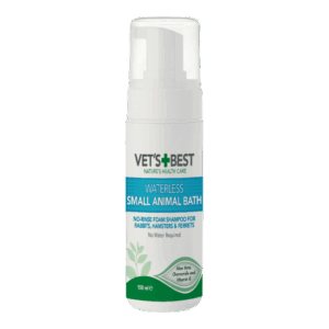 Vet's Best Waterless Small Animal Bath шампоан-пяна за дребни животни без отмиване, 150 мл