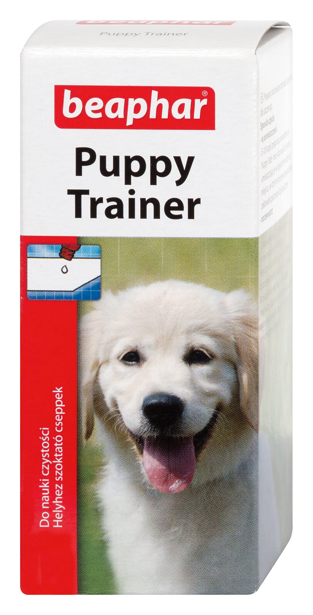 Beaphar Puppy Trainer 20 ml - привличащи капки за малки кученца, за приучване за ползване на пелени