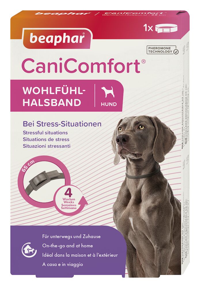 Beaphar CaniComfort Calming Collar - успокояващ нашийник с феромони за кучета