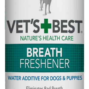 Vet's Best Breath Freshener вода за уста за кучета, за свеж дъх с мента и карамфил, 500 мл