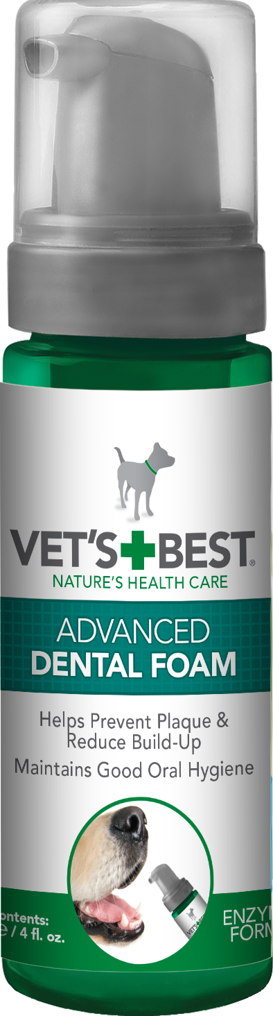 Vet's Best Advanced Dental Foam 150 мл дентална пяна с ензими, здравец, мента и карамфил