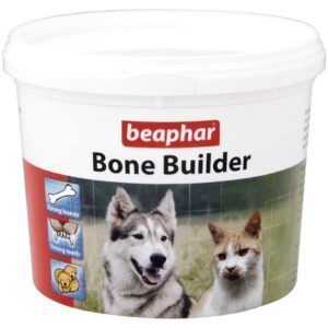 Beaphar Bone Builder – хранителна добавка за кучета и котки, с калций и фосфор, 500 г
