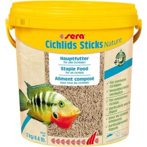 sera Cichlid Nature 10000 мл, 2 кг - гранулирана храна за цихлиди