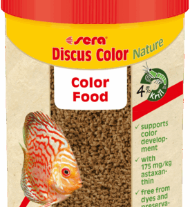 sera Discus Color Nature 100 мл - меки гранули за всички дискуси