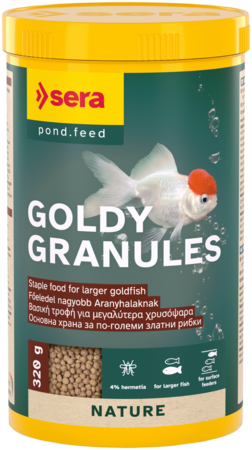sera Goldy Gran Nature 1000 мл - за златни рибки, топ качество