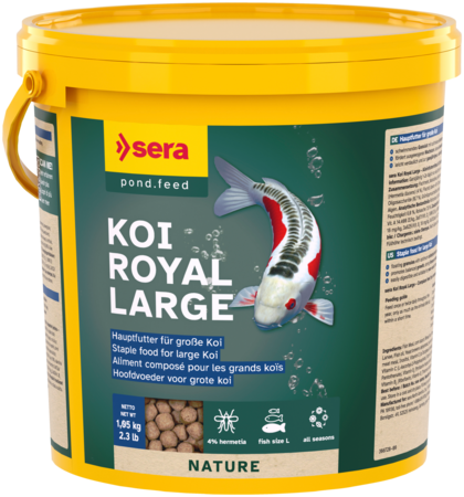 sera Koi Royal Nature Large, 3 800 мл