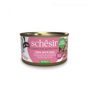 Schesir Tuna & Ham in Jelly - Филе риба тон и шунка в желе 85гр