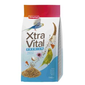 Beaphar XtraVital премиум храна за вълнисти папагали, плик, 1кг
