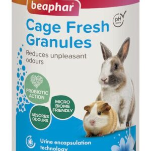 Beaphar Cage Fresh Granules - ароматизатор за клетки за малки животни, 600 г