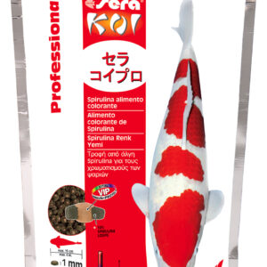 sera Koi Professional Spirulina Color Food, 500 г - за контраст и оцветяване