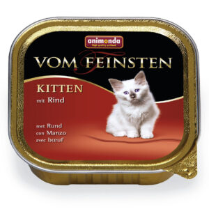 Vom Feinsten Kitten за малки котета с говеждо , 100 гр, (32 бр./стек)