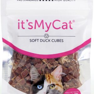 It's My Cat Duck Soft Cubes Grain Free - меки кубчета патешко 50 г, без зърно