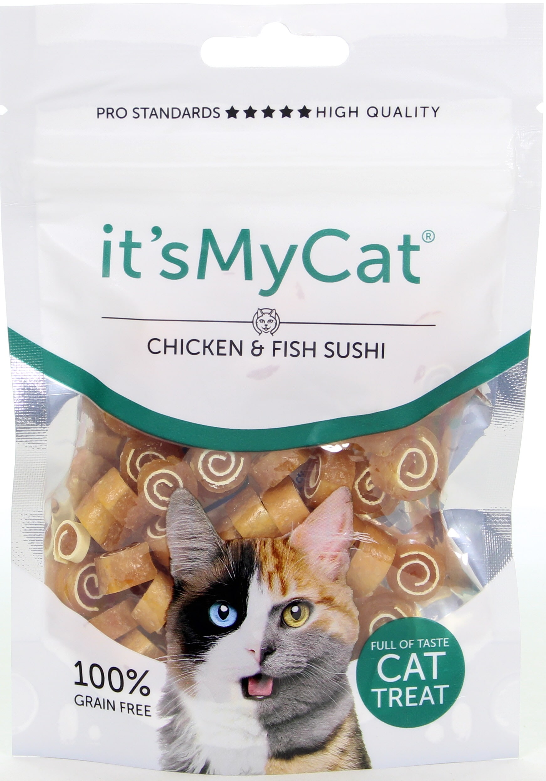It's My Cat Suchi Chicken 50 г - снакс за котки суши пиле и риба