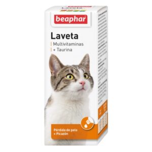 Beaphar Laveta Super Multi-Vit Cat - витамини за котки, за козина и срещу косопад, 50 мл