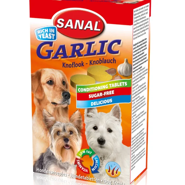 Витамини SANAL Dog Garlic /чесън/ 100 гр.