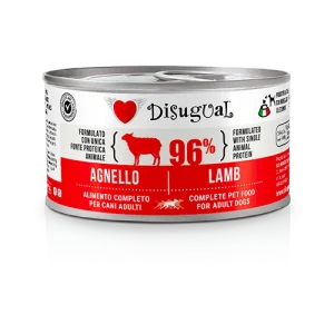 Консерва за куче DISUGUAL 96% агне 0,150кг