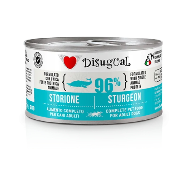 Консерва за куче DISUGUAL 96% есетра 0,150кг