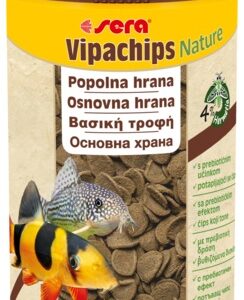 sera Vipachips Wafers 37 g / 100 мл - храна за придънни рибки