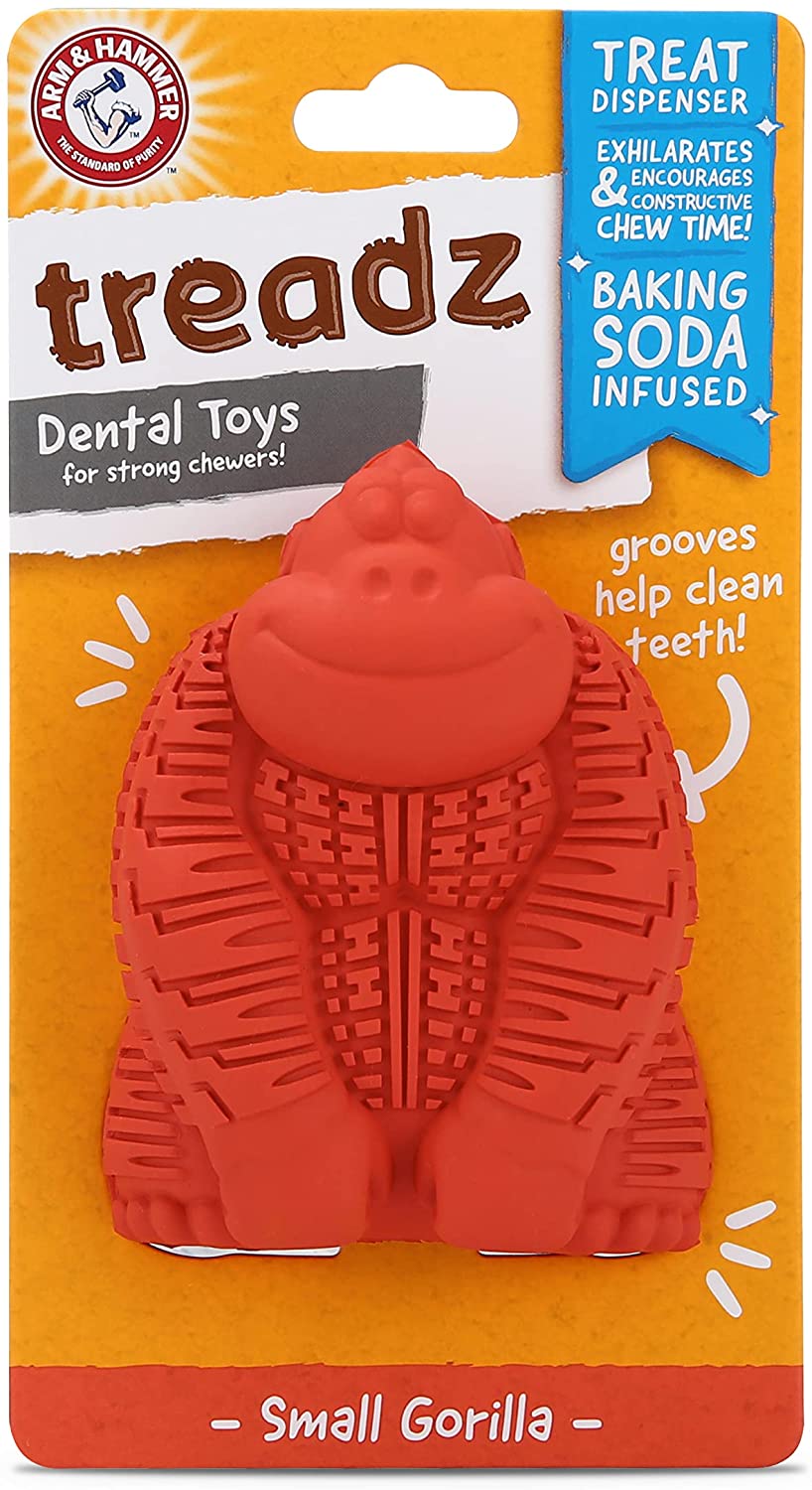 Arm&Hammer Super Treadz Mini Gorilla Играчка за кучета Горила малка