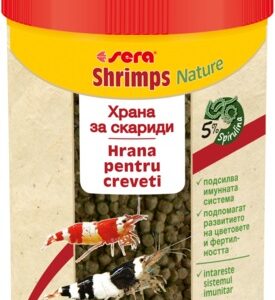 Sera Shrimps Granules Nature 55 г / 100 мл  - за сладко и соленоводни скариди