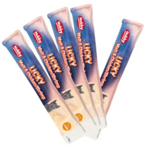 Лакомство StarSnack LICKY Cat Malt & Chicken/Shrimp 5х15 г.