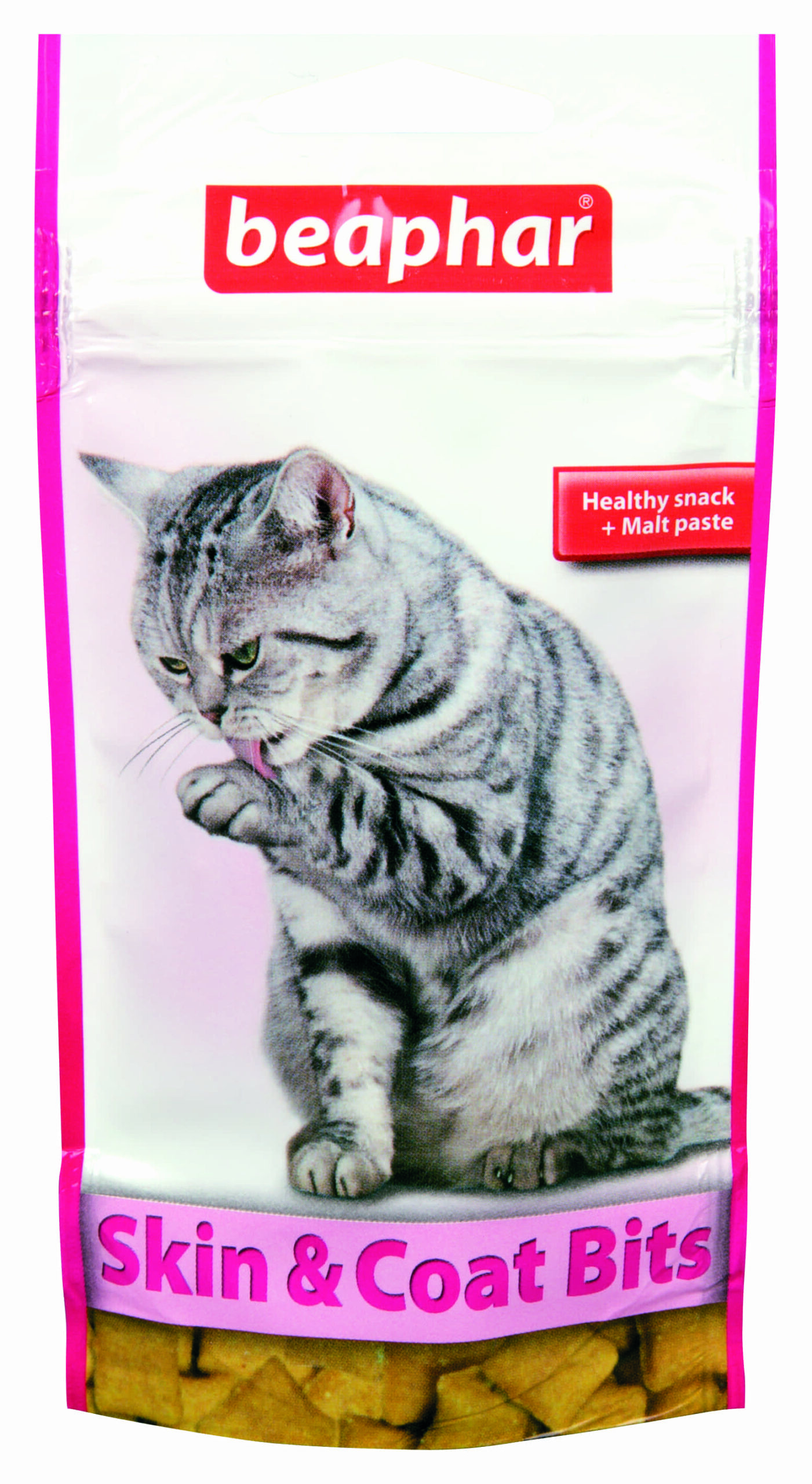 Beaphar Skin Coat Bits - хапки за котки за лъскава козина 35гр