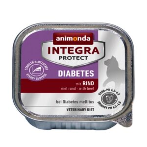 Integra Protect диабет коте 100 г телешко, (16 бр/стек)