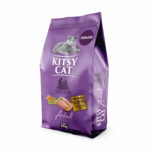 KITSY CAT Adult Sterilized за кастрирани котки 10 кг
