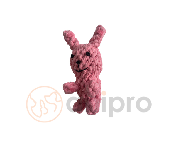 anipro Играчка заек въже, 90 г