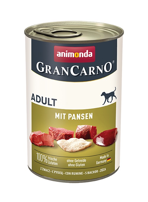 Gran Carno адълт куче 400гр шкембе
