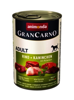 GranCarno® Plus заек + билки, 800 гр