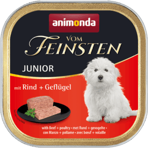 Vom Feinsten Junior телешко и птиче, 150 г